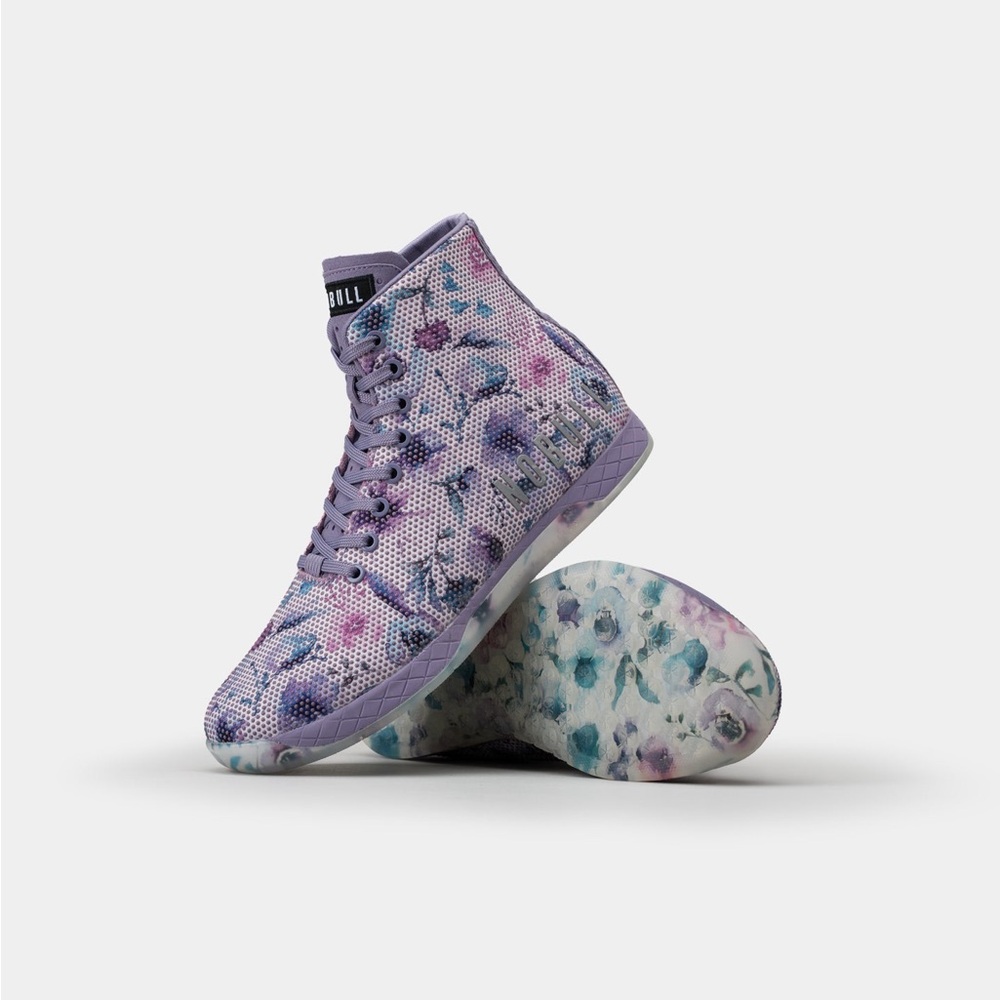 NOBULL Women's Athletic Shoes - Purple Floral